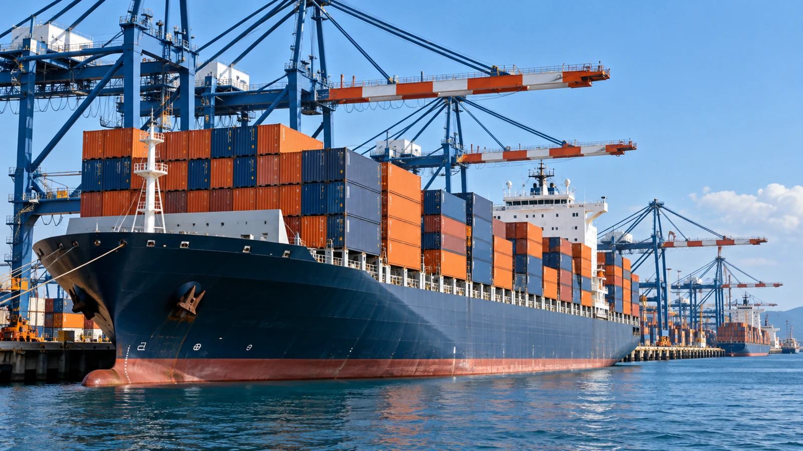 Sea cargo — AI illustration